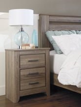 Load image into Gallery viewer, Zelen Full Panel Bed with Mirrored Dresser and 2 Nightstands
