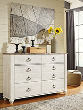 Load image into Gallery viewer, Willowton  Sleigh Bed With Dresser
