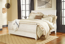 Load image into Gallery viewer, Willowton  Sleigh Bed With Dresser
