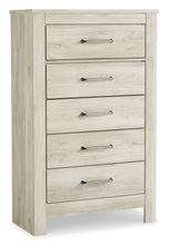 Load image into Gallery viewer, Bellaby  Panel Bed With Mirrored Dresser, Chest And 2 Nightstands
