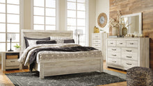 Load image into Gallery viewer, Bellaby  Panel Bed With Mirrored Dresser, Chest And 2 Nightstands
