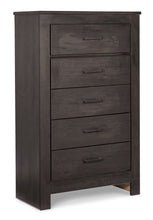 Load image into Gallery viewer, Brinxton Queen/Full Panel Headboard with Mirrored Dresser, Chest and Nightstand
