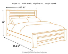 Load image into Gallery viewer, Zelen King Panel Bed with Mirrored Dresser
