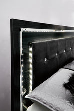 Load image into Gallery viewer, Kaydell King Panel Bed with Storage with Mirrored Dresser
