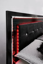 Load image into Gallery viewer, Kaydell King Panel Bed with Storage with Mirrored Dresser
