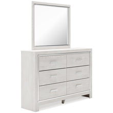 Load image into Gallery viewer, Altyra Full Panel Bed with Mirrored Dresser and Chest
