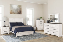 Load image into Gallery viewer, Gerridan Full Panel Bed with Mirrored Dresser and Chest
