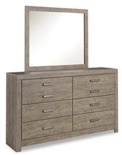 Load image into Gallery viewer, Culverbach Queen Panel Bed with Mirrored Dresser
