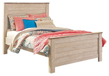 Load image into Gallery viewer, Willowton Twin Panel Bed with Nightstand
