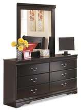 Load image into Gallery viewer, Huey Vineyard Twin Sleigh Bed with Mirrored Dresser, Chest and 2 Nightstands
