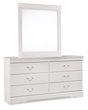 Load image into Gallery viewer, Anarasia Full Sleigh Bed with Mirrored Dresser, Chest and 2 Nightstands
