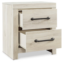 Load image into Gallery viewer, Cambeck King Upholstered Panel Bed with Mirrored Dresser, Chest and 2 Nightstands
