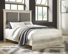 Load image into Gallery viewer, Cambeck King Upholstered Panel Bed with Mirrored Dresser, Chest and 2 Nightstands
