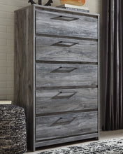 Load image into Gallery viewer, Baystorm King Panel Headboard with Mirrored Dresser, Chest and 2 Nightstands
