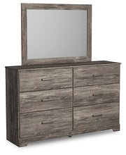 Load image into Gallery viewer, Ralinksi Full Panel Bed with Mirrored Dresser and Nightstand
