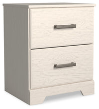 Load image into Gallery viewer, Stelsie Full Panel Bed with Mirrored Dresser and Nightstand
