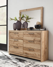 Load image into Gallery viewer, Hyanna Twin Panel Bed with Storage with Mirrored Dresser
