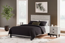 Load image into Gallery viewer, Vessalli Queen Panel Bed with Mirrored Dresser
