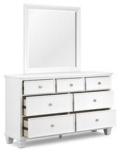 Load image into Gallery viewer, Fortman Full Panel Bed with Mirrored Dresser, Chest and 2 Nightstands
