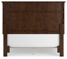 Load image into Gallery viewer, Danabrin Full Panel Bed with Mirrored Dresser
