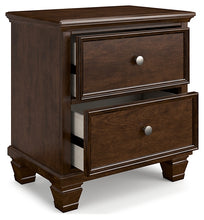 Load image into Gallery viewer, Danabrin Twin Panel Bed with Mirrored Dresser, Chest and 2 Nightstands
