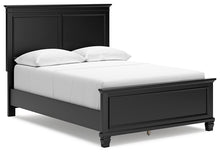 Load image into Gallery viewer, Lanolee Full Panel Bed with Mirrored Dresser and Nightstand
