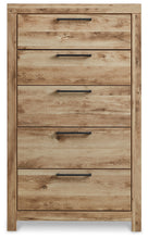 Load image into Gallery viewer, Hyanna Twin Panel Bed with Mirrored Dresser, Chest and Nightstand
