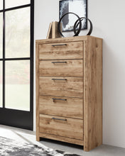 Load image into Gallery viewer, Hyanna Full Panel Bed with Mirrored Dresser and Chest
