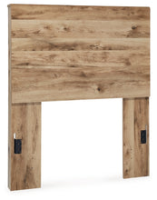 Load image into Gallery viewer, Hyanna Twin Panel Headboard with Mirrored Dresser and 2 Nightstands
