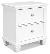 Load image into Gallery viewer, Fortman Full Panel Bed with Mirrored Dresser and Nightstand
