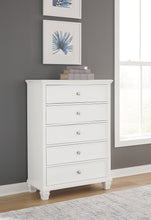 Load image into Gallery viewer, Fortman Twin Panel Bed with Mirrored Dresser, Chest and Nightstand
