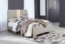 Load image into Gallery viewer, Surancha Queen Panel Bed with Mirrored Dresser, Chest and Nightstand
