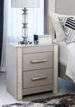 Load image into Gallery viewer, Surancha Queen Panel Bed with Mirrored Dresser, Chest and Nightstand
