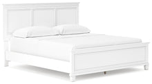 Load image into Gallery viewer, Fortman California King Panel Bed with Mirrored Dresser and 2 Nightstands
