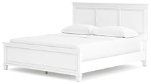 Load image into Gallery viewer, Fortman California King Panel Bed with Mirrored Dresser and 2 Nightstands
